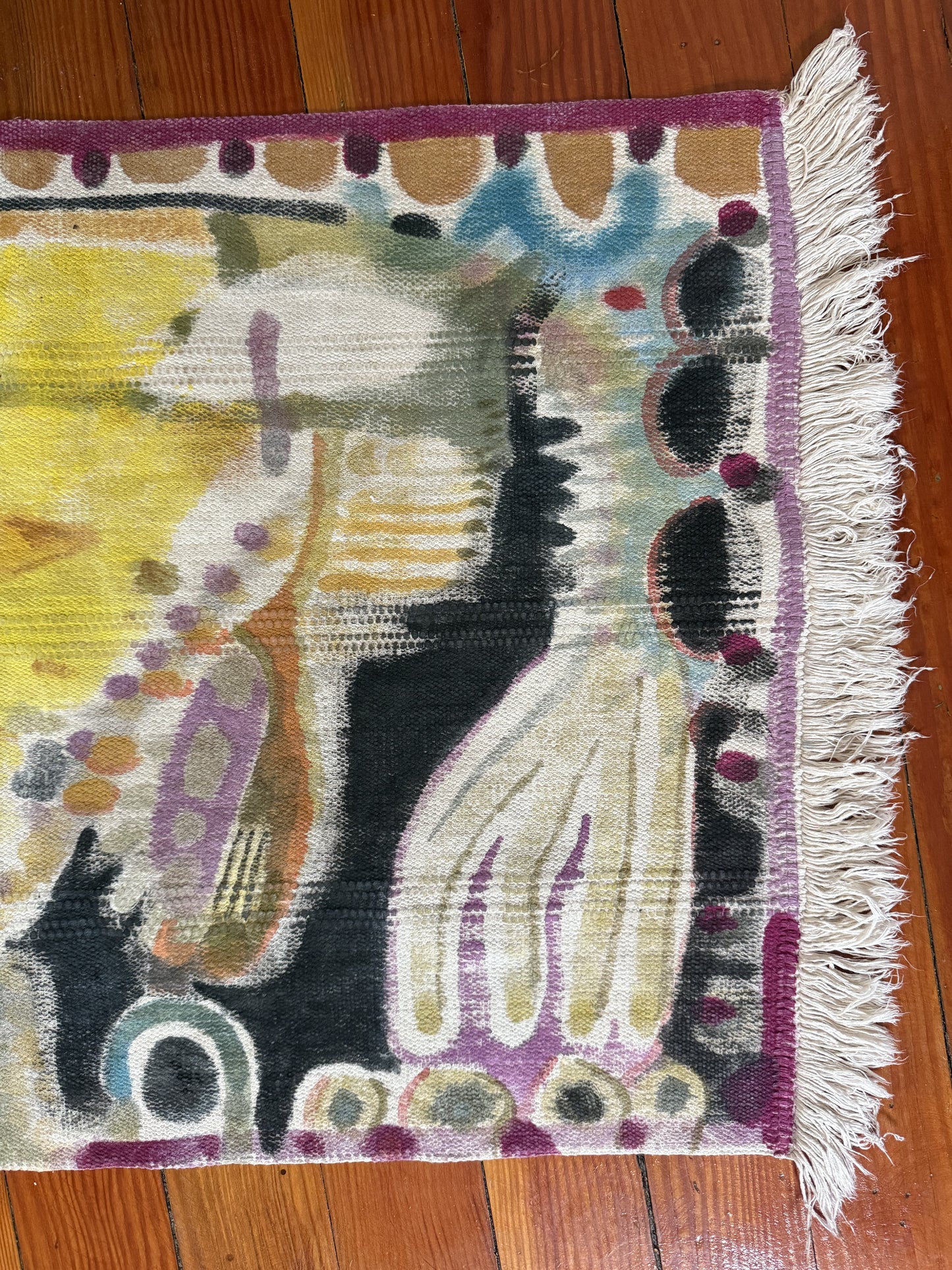 Broken Caterpillar Rug