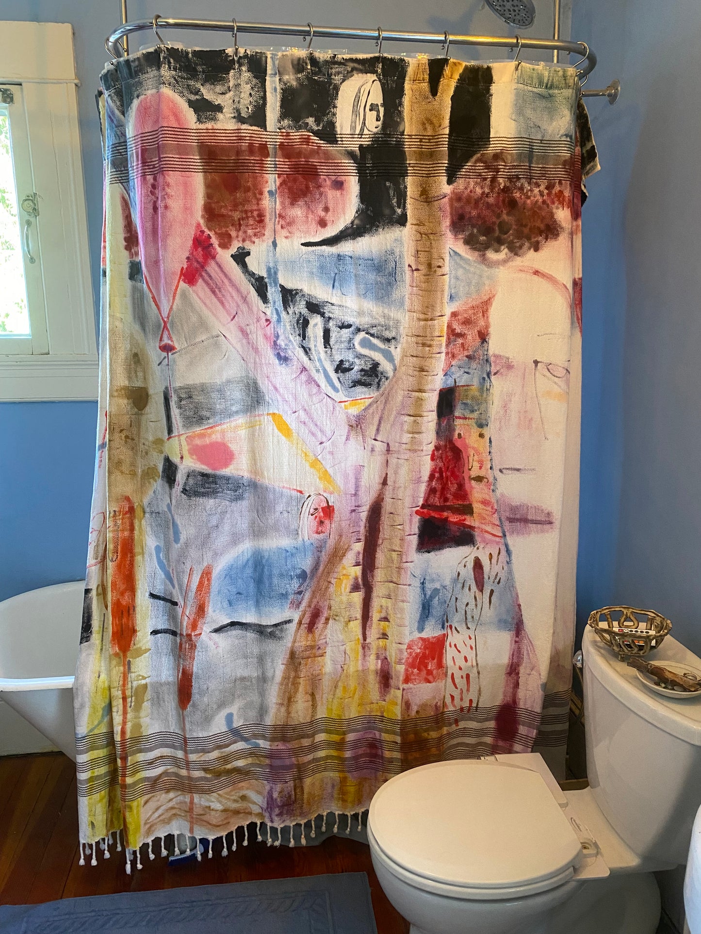 Shower Curtain - Projecting the Good Things