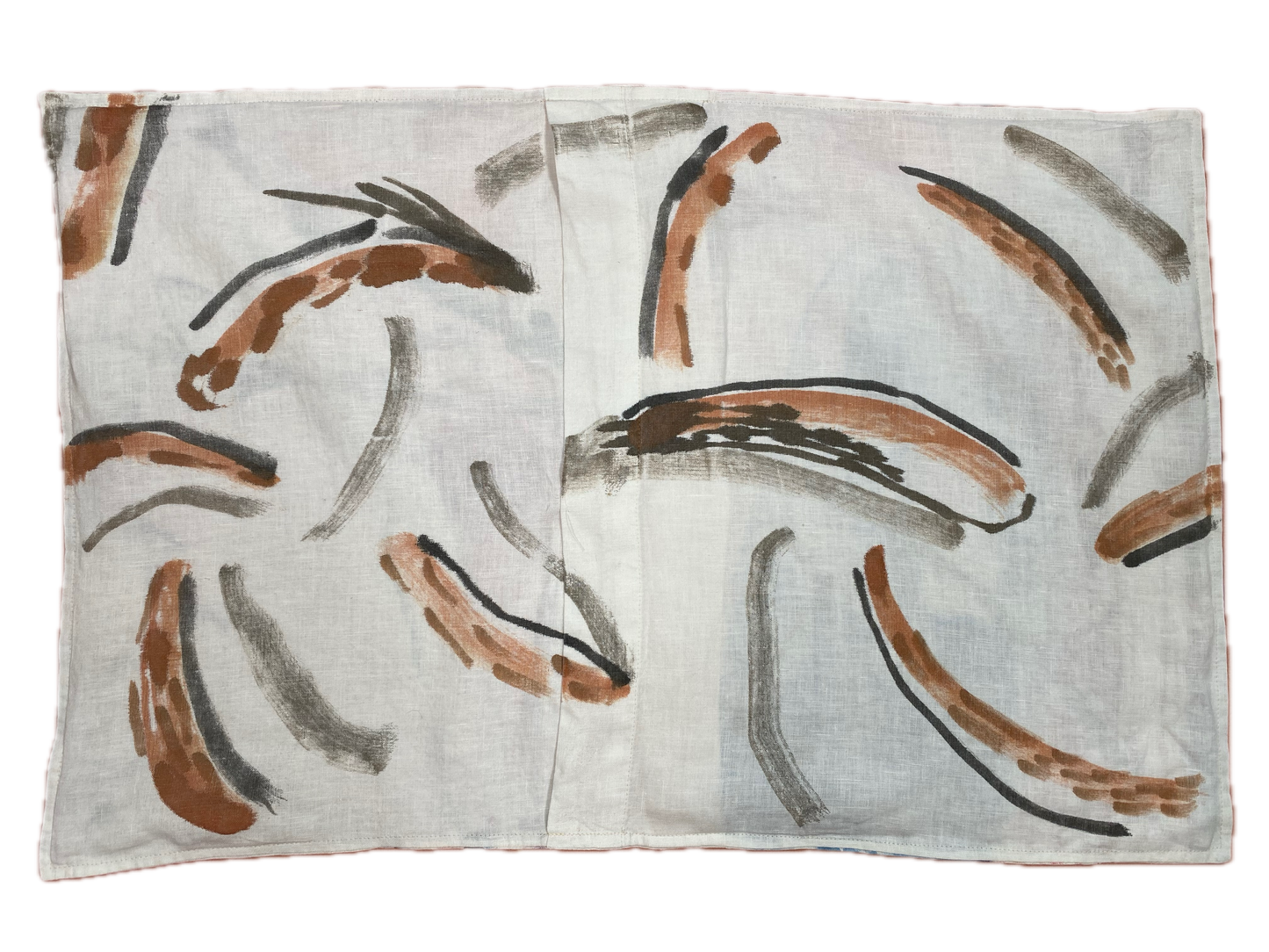 three fall heads - linen sham