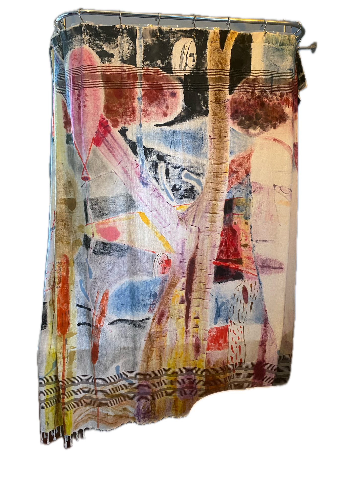 Shower Curtain - Projecting the Good Things