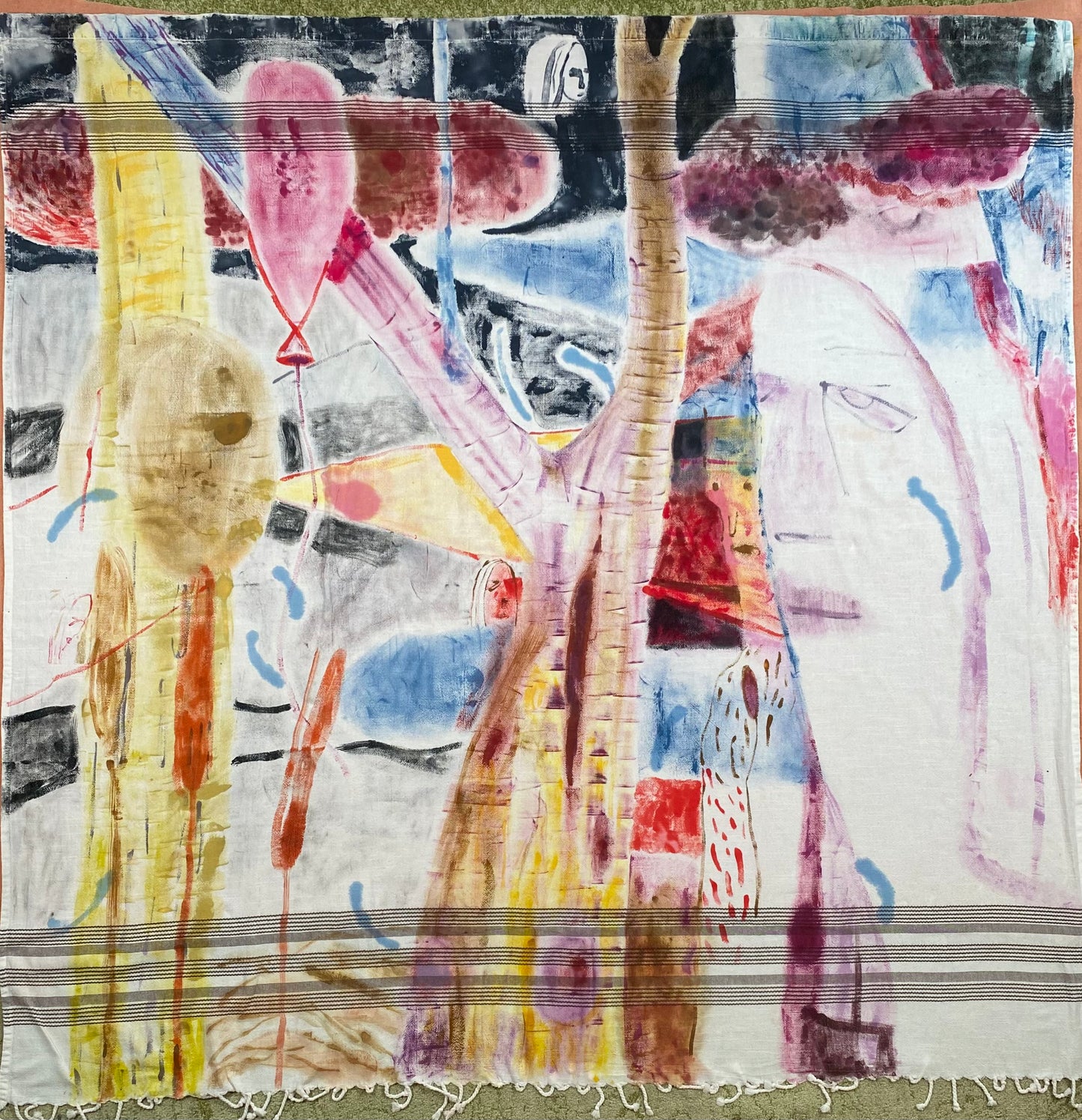 Shower Curtain - Projecting the Good Things